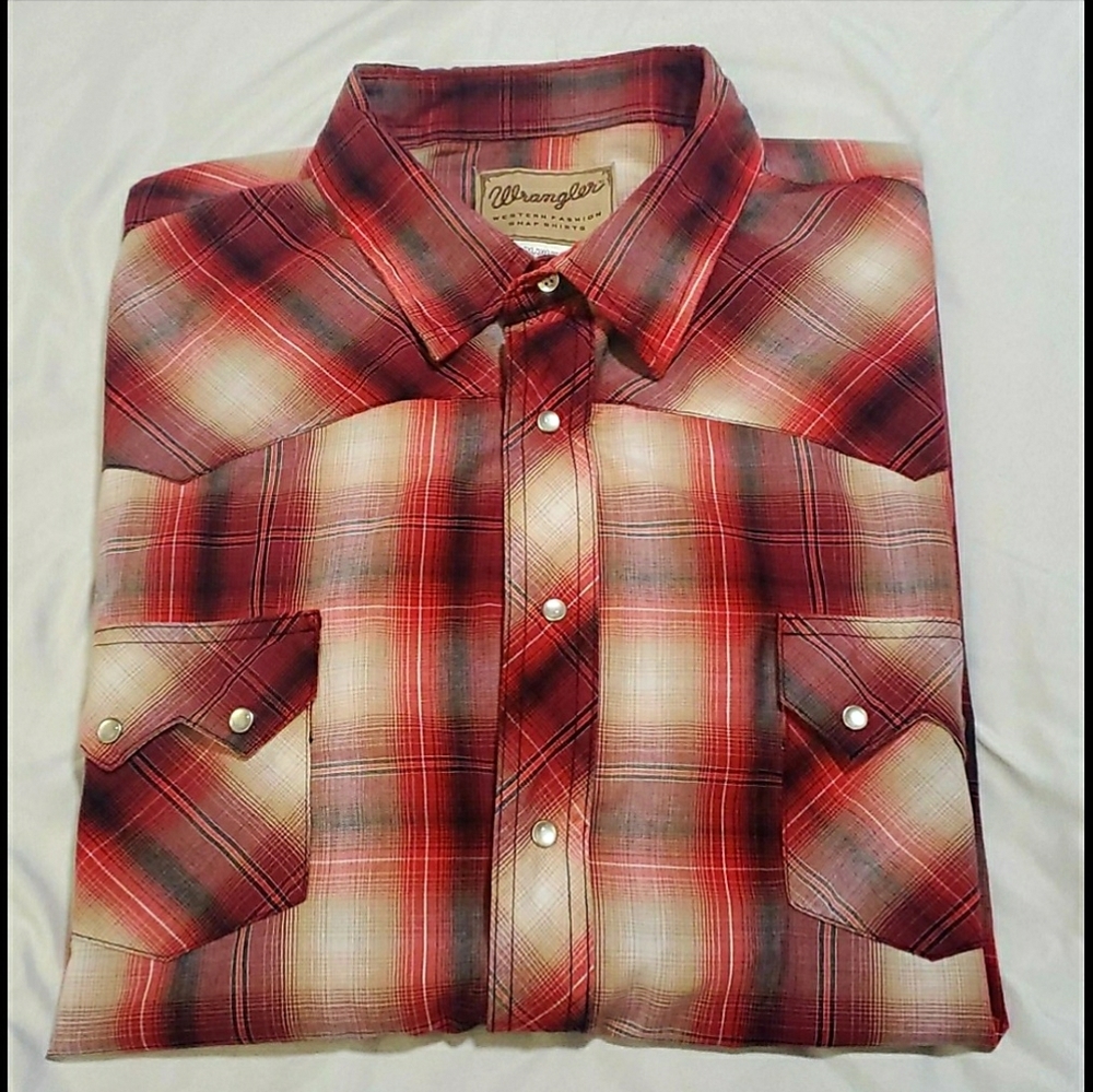 Men's  Wrangler long☆sleeve Button☆down